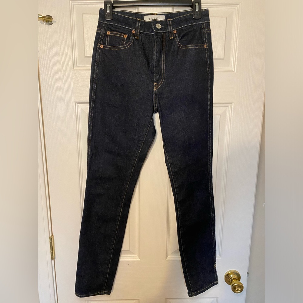 TRAVE Lawson Jeans Slim Fit High Rise Full Length